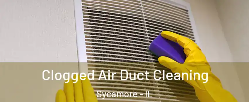  Clogged Air Duct Cleaning Sycamore - IL
