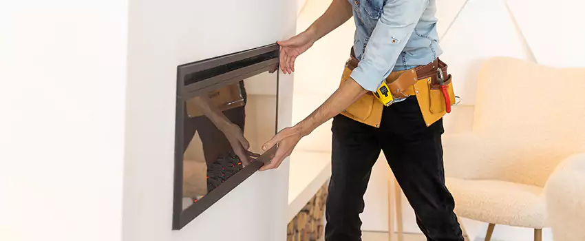 Metal Fireplace Installation in Sycamore, Illinois